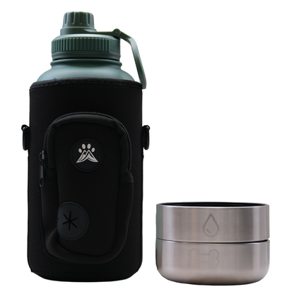 3-in-1 Dog Water Bottle & Bag Bundle