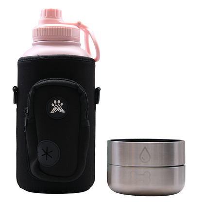 3-in-1 Dog Water Bottle & Bag Bundle